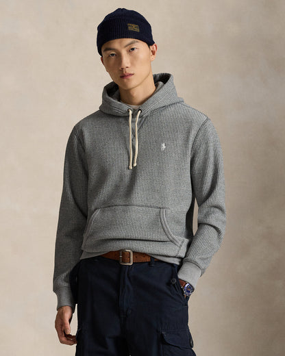 Ralph Lauren WaffleKnit Fleece Hoodie
