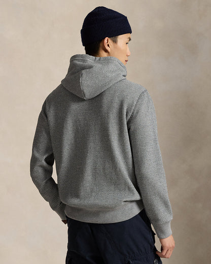 Ralph Lauren WaffleKnit Fleece Hoodie