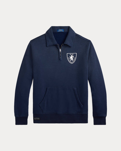 Ralph Lauren Embroidered QuarterZip Sweatshirt
