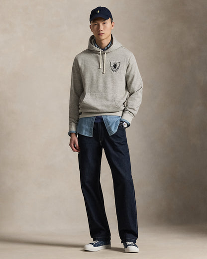 Ralph Lauren Embroidered Fleece Hoodie