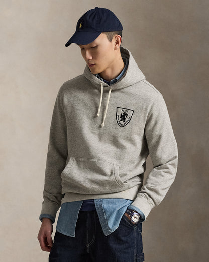 Ralph Lauren Embroidered Fleece Hoodie