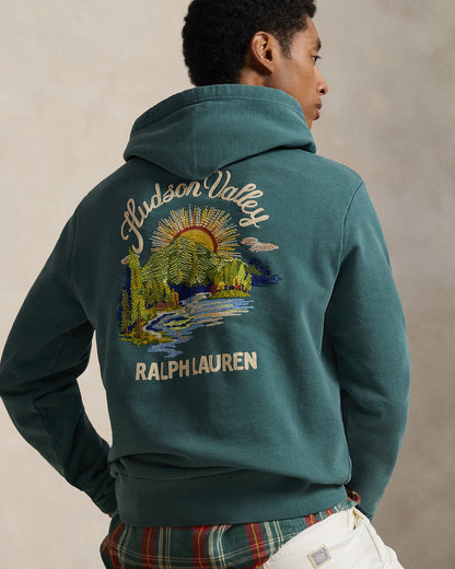 Ralph Lauren Loopback Fleece Graphic Hoodie