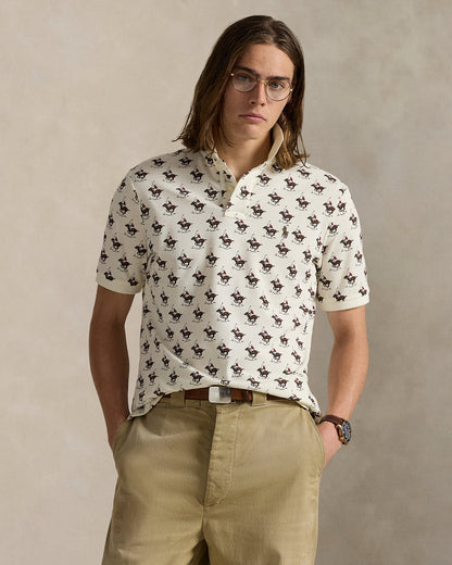 Ralph Lauren Classic Fit Equestrian Mesh Polo Shirt