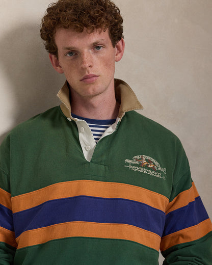Ralph Lauren Vintage Fit Embroidered Rugby Shirt
