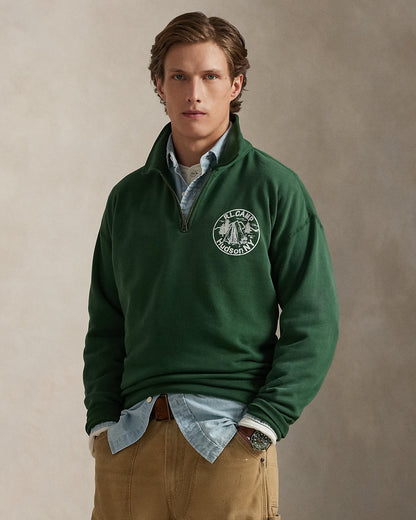 Ralph Lauren Vintage Fit QuarterZip Sweatshirt