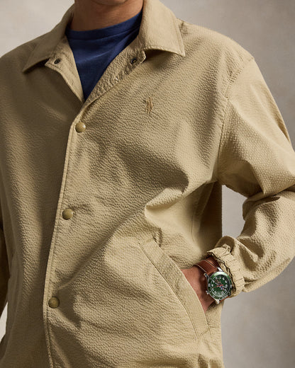 Ralph Lauren Seersucker Coachs Jacket