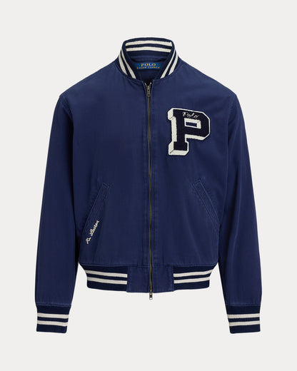 Ralph Lauren Embroidered Canvas Track Jacket