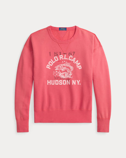Ralph Lauren Vintage Fit Fleece Graphic Sweatshirt