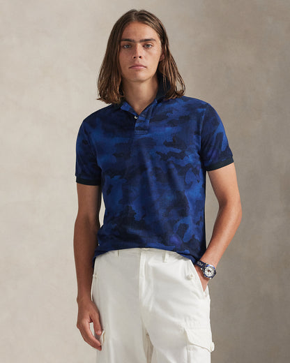 Ralph Lauren Classic Fit CamoPrint Mesh Polo Shirt