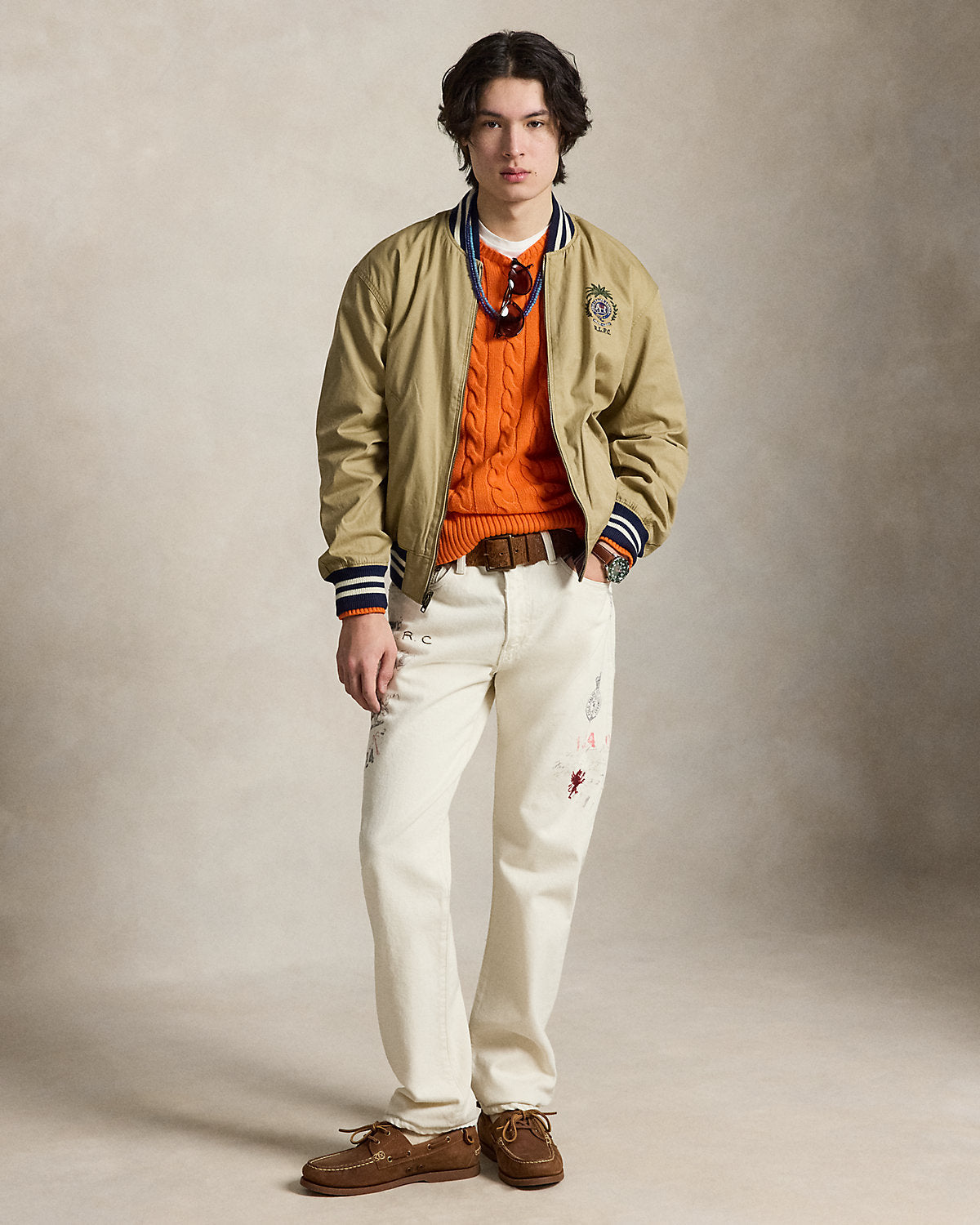 Ralph Lauren Reversible TwillMadras Track Jacket