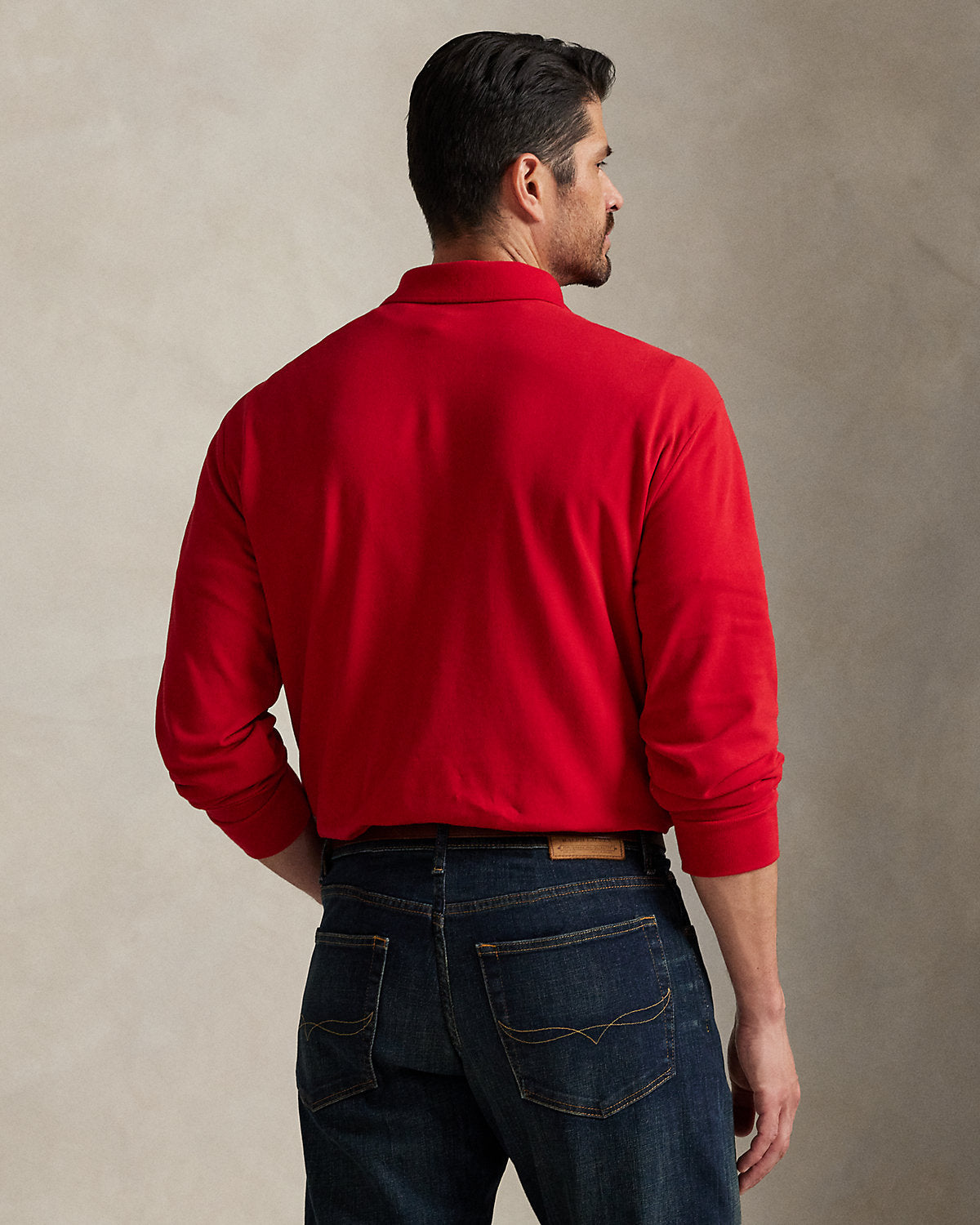 Ralph Lauren Mesh LongSleeve Polo Shirt