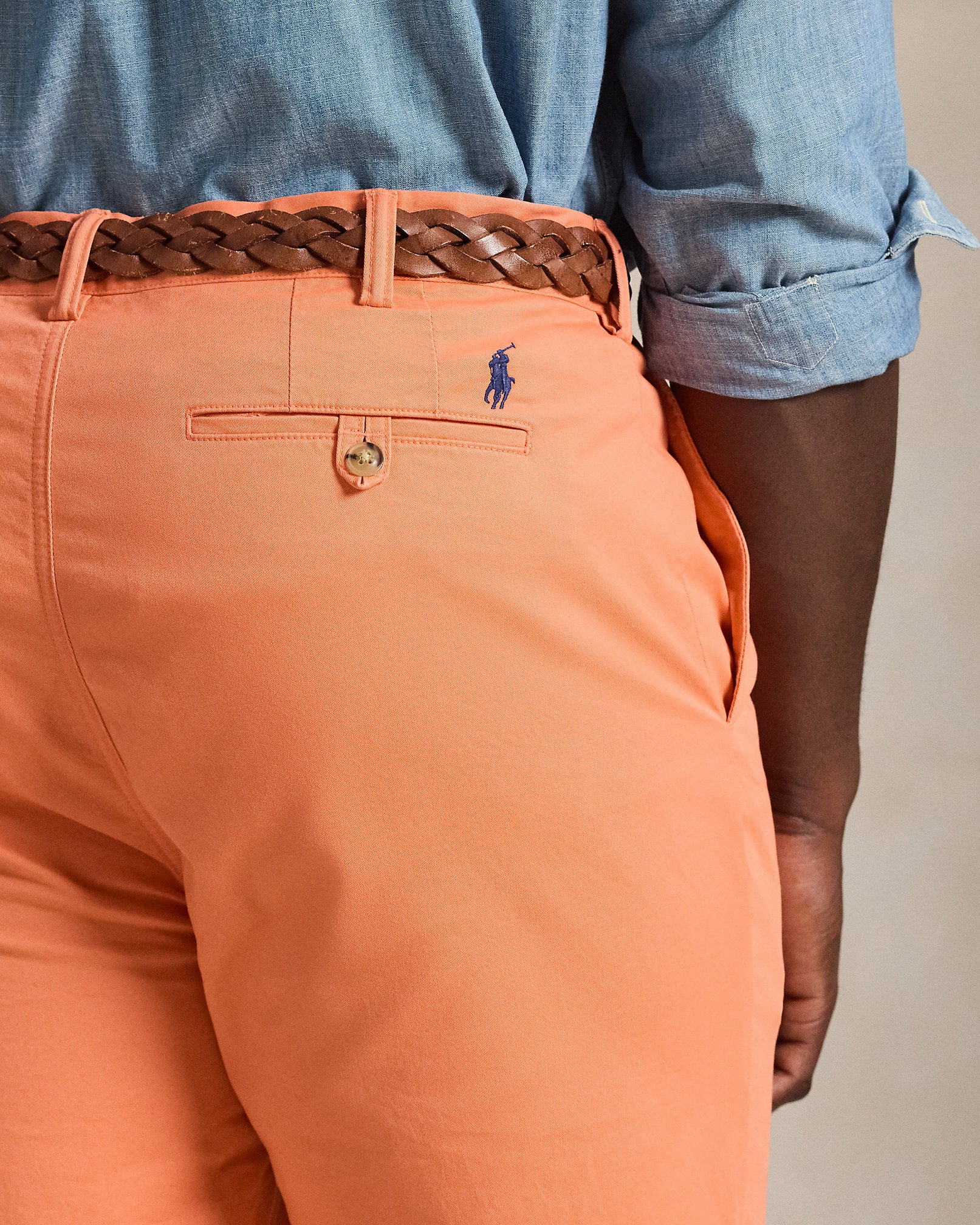 Ralph Lauren Bedford Classic Fit Washed Chino Pant