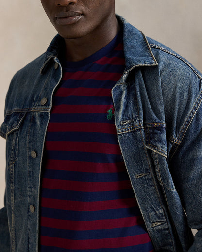 Ralph Lauren Striped Jersey Crewneck TShirt