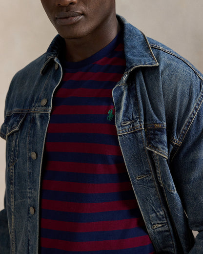 Ralph Lauren Striped Jersey Crewneck TShirt