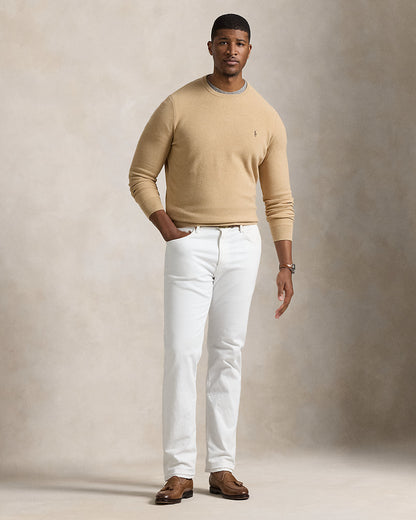 Ralph Lauren MeshKnit Cotton Crewneck Sweater