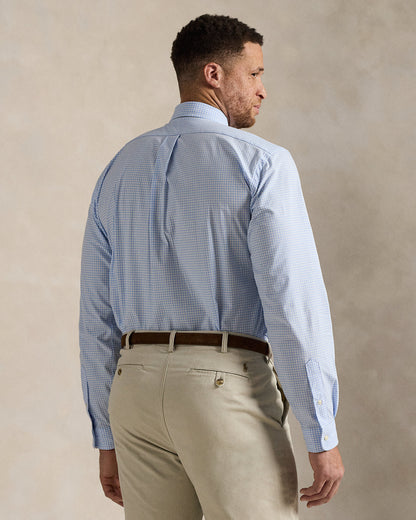 Ralph Lauren Gingham Stretch Poplin Shirt