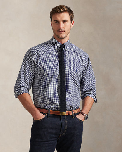 Ralph Lauren Gingham Stretch Poplin Shirt