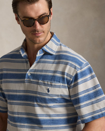 Ralph Lauren Striped Mesh Polo Shirt