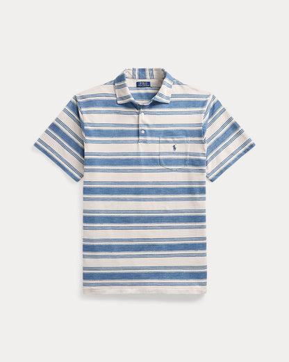 Ralph Lauren Striped Mesh Polo Shirt
