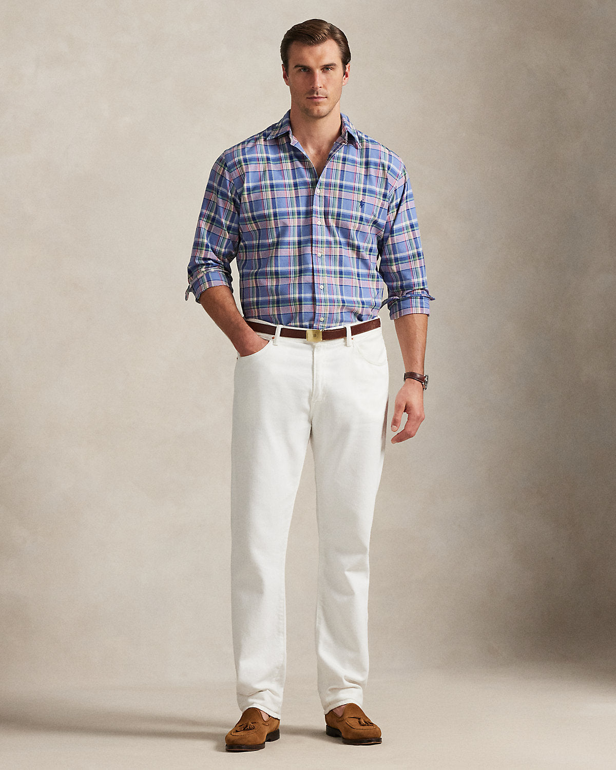 Ralph Lauren Plaid Oxford Shirt