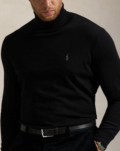 Ralph Lauren Washable Wool Turtleneck Sweater