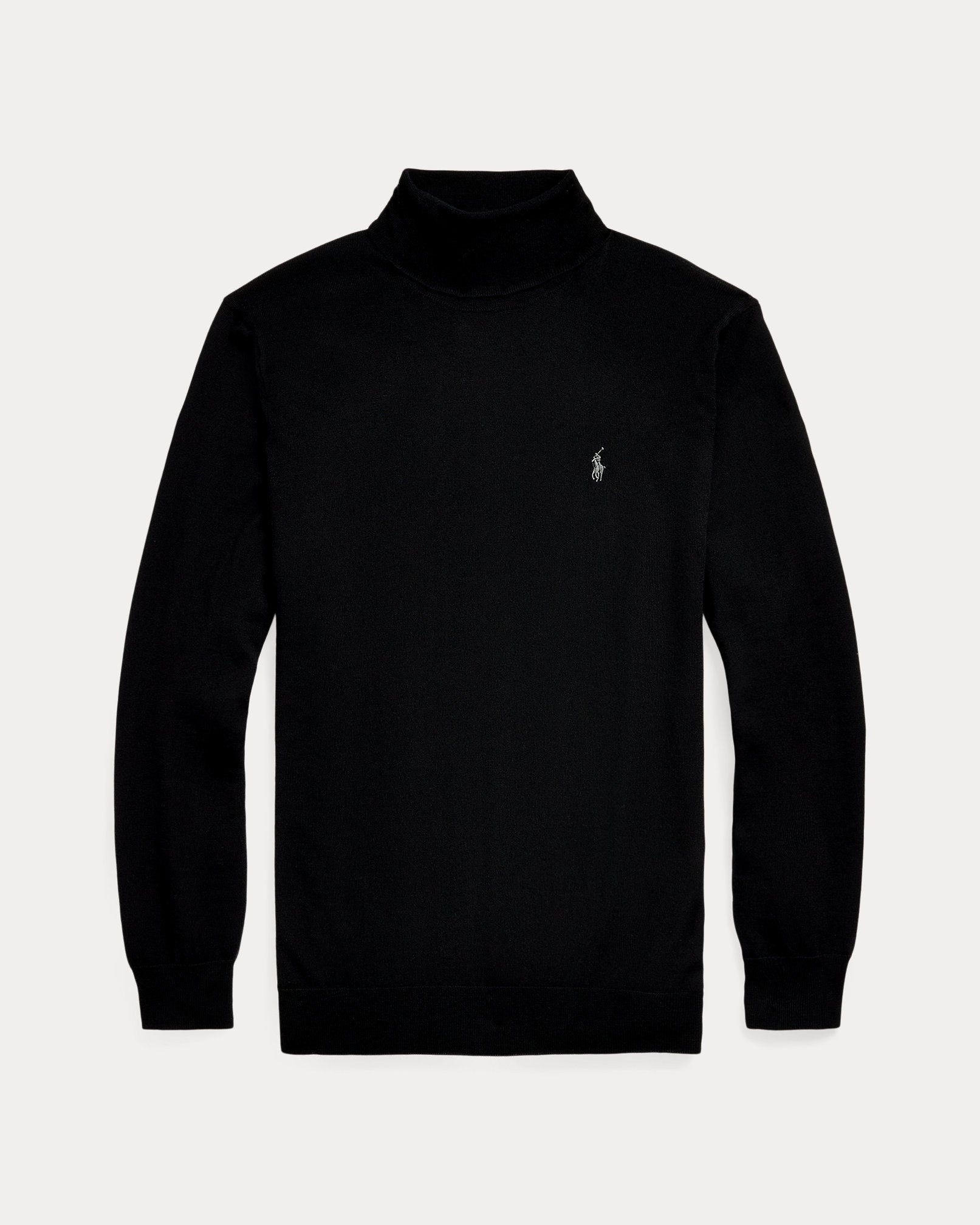 Ralph Lauren Washable Wool Turtleneck Sweater