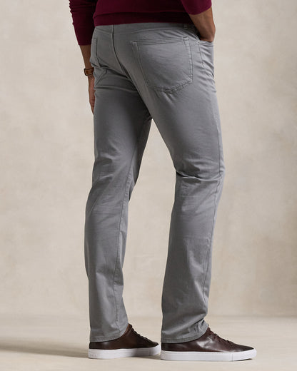 Ralph Lauren Varick Slim Straight Stretch Sateen Pant