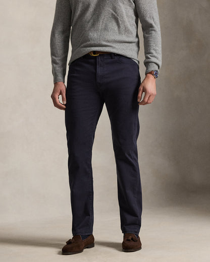 Ralph Lauren Varick Slim Straight Stretch Sateen Pant