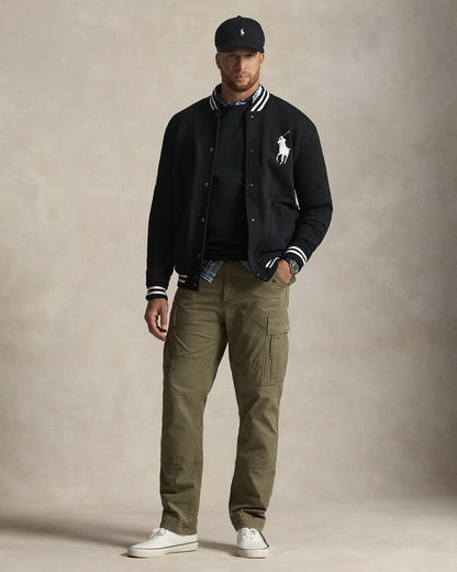 Ralph Lauren Big Pony Fleece Baseball Jacket