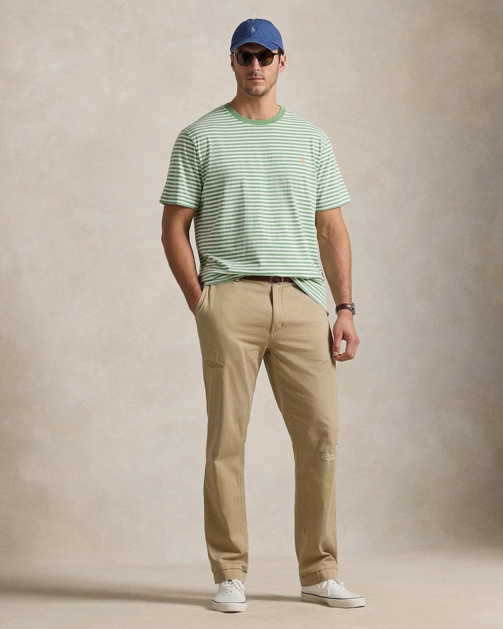 Ralph Lauren Striped Jersey TShirt