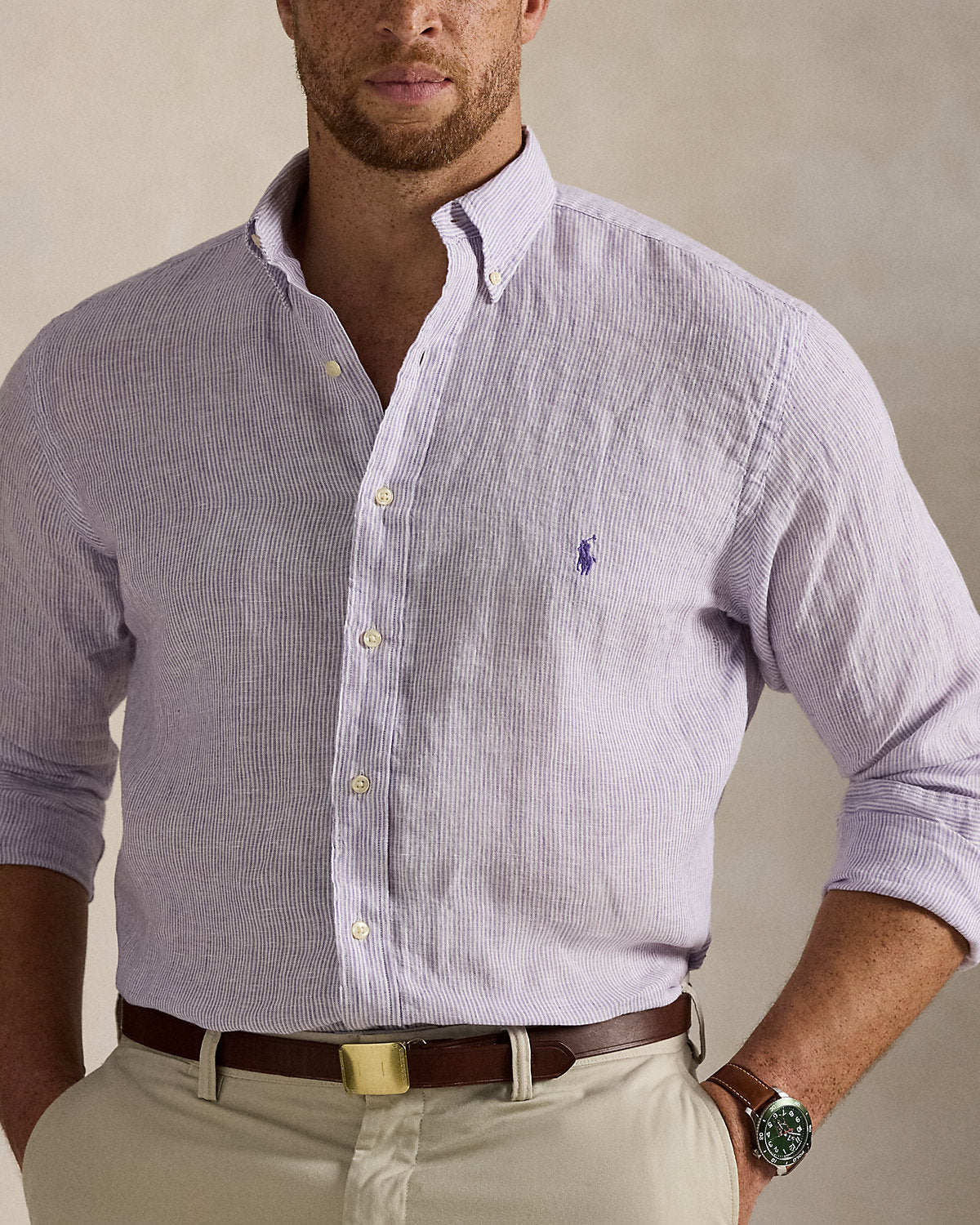 Ralph Lauren Striped Linen Shirt