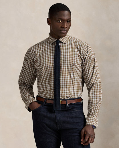 Ralph Lauren Plaid Stretch Poplin Shirt