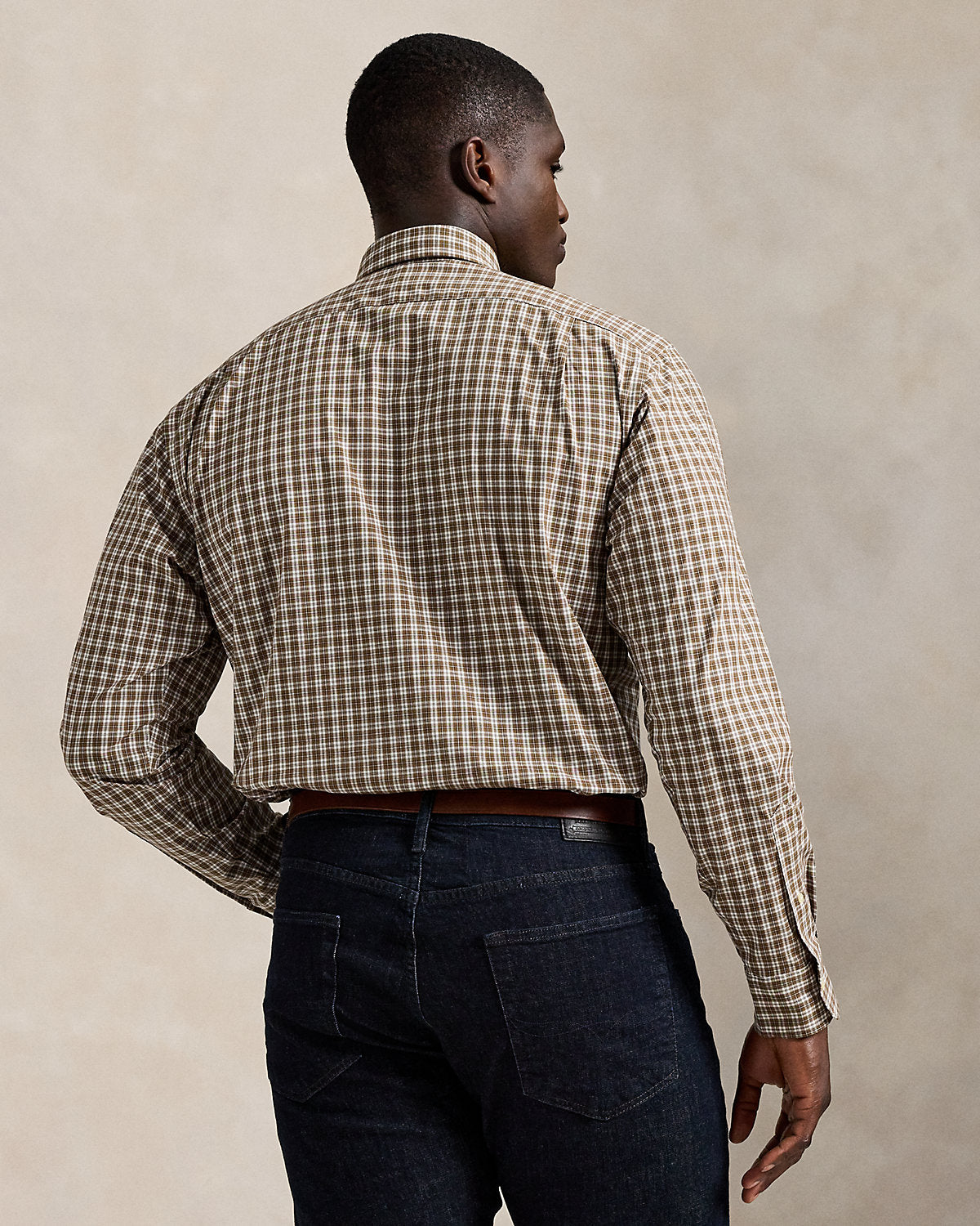Ralph Lauren Plaid Stretch Poplin Shirt