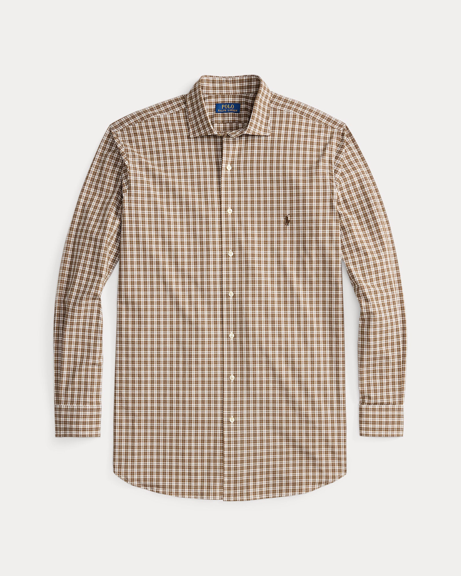 Ralph Lauren Plaid Stretch Poplin Shirt