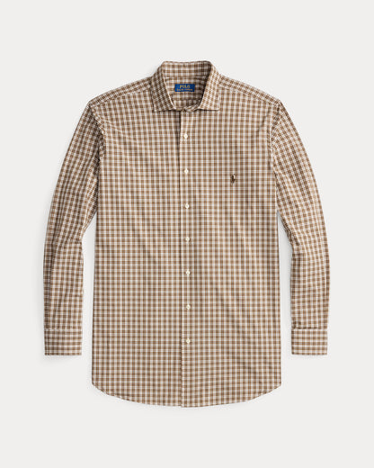 Ralph Lauren Plaid Stretch Poplin Shirt