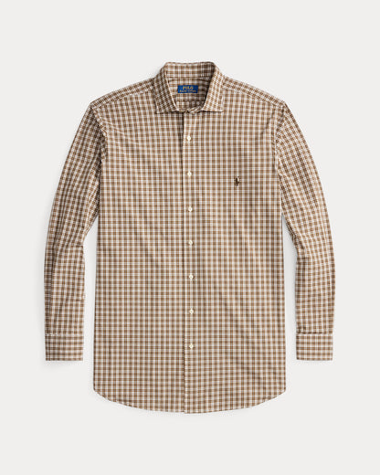 Ralph Lauren Plaid Stretch Poplin Shirt