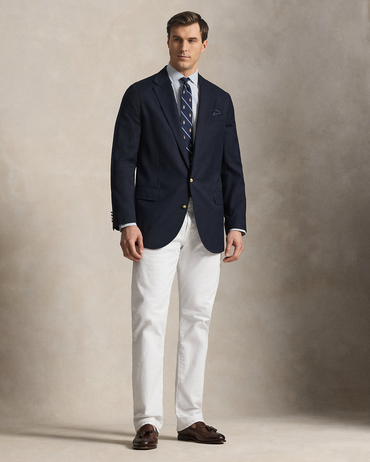 Ralph Lauren Plaid Stretch Poplin Shirt
