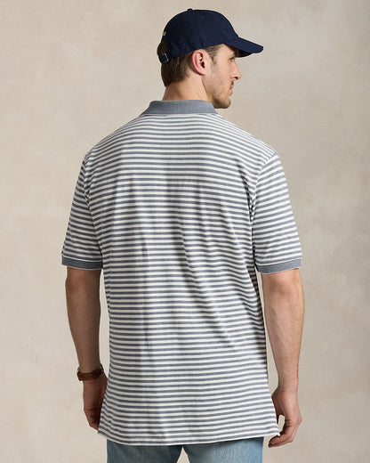 Ralph Lauren Striped Oxford Mesh Polo Shirt