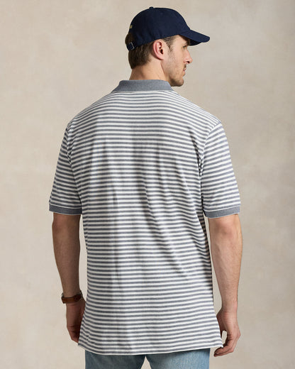 Ralph Lauren Striped Oxford Mesh Polo Shirt