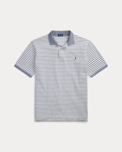 Ralph Lauren Striped Oxford Mesh Polo Shirt