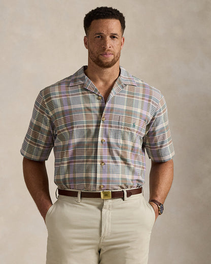 Ralph Lauren Plaid Oxford Camp Shirt