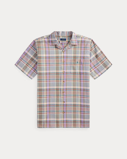 Ralph Lauren Plaid Oxford Camp Shirt