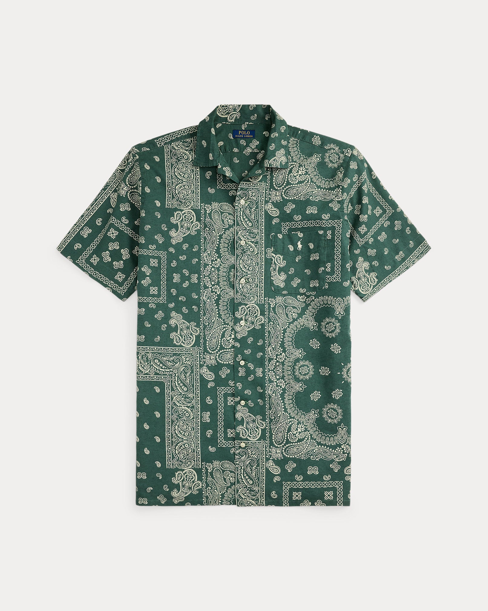 Ralph Lauren BandannaPrint Camp Shirt