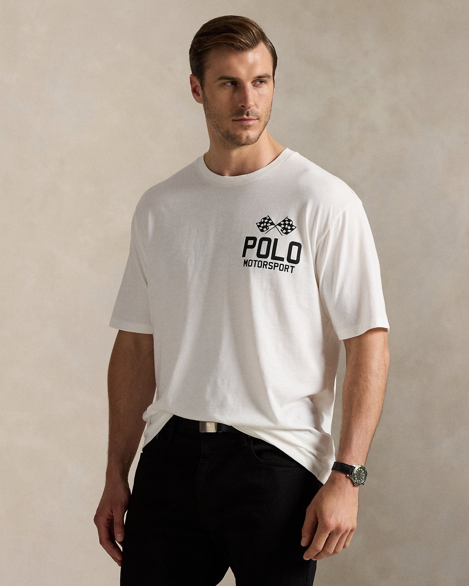 Ralph Lauren Slub Jersey Graphic TShirt