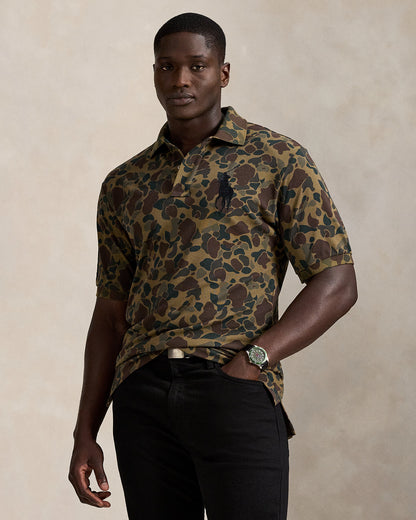 Ralph Lauren Big Pony CamoPrint Mesh Polo Shirt
