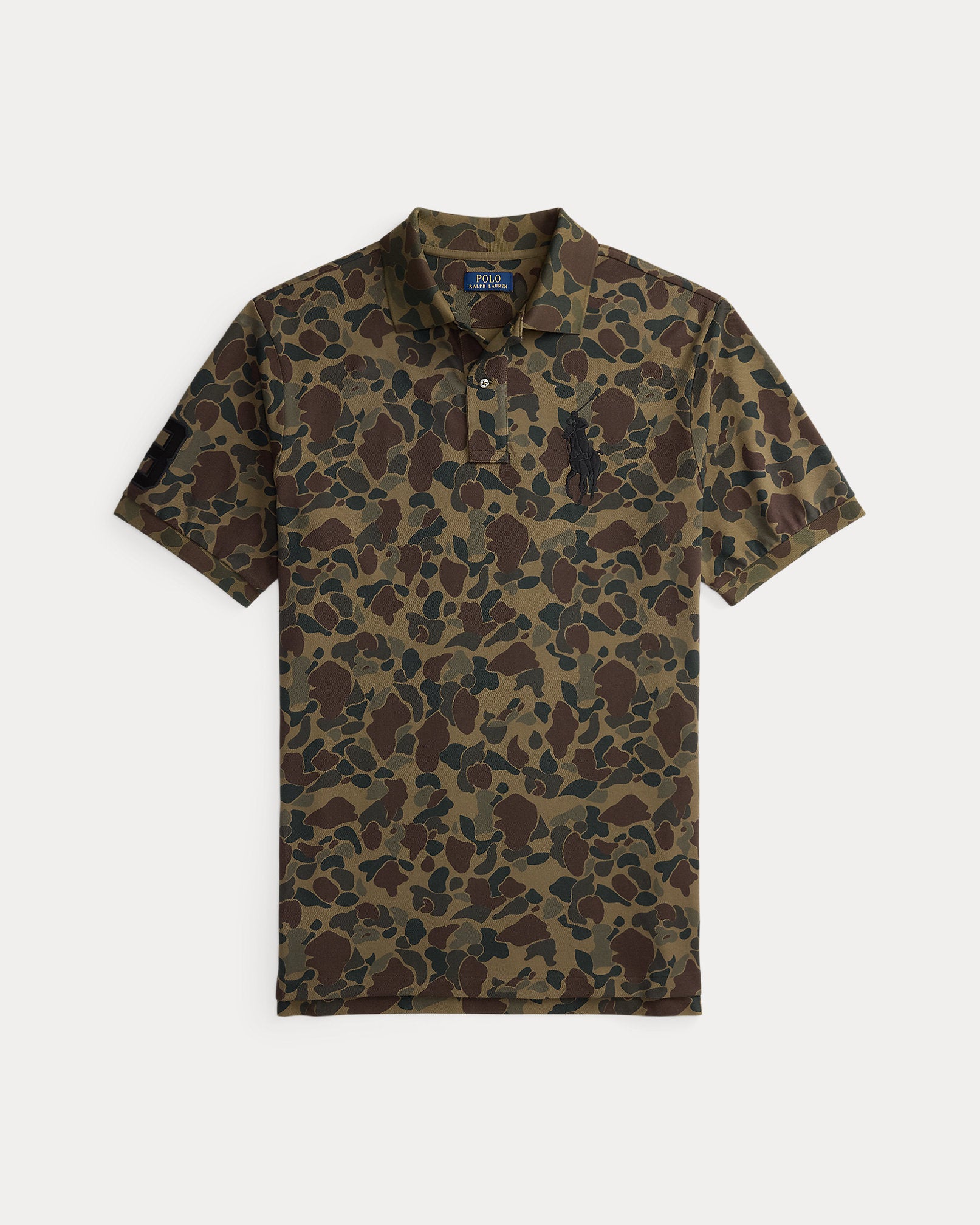 Ralph Lauren Big Pony CamoPrint Mesh Polo Shirt