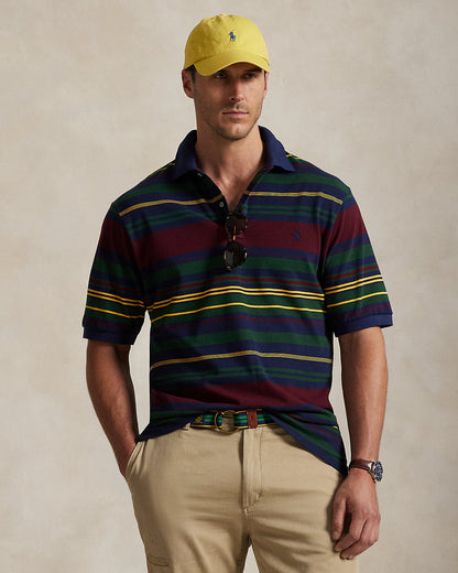 Ralph Lauren Striped Mesh Polo Shirt