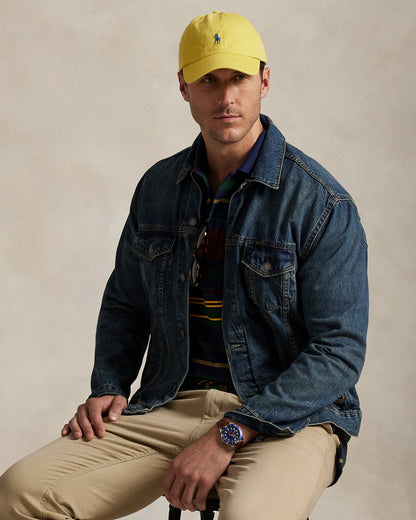 Ralph Lauren Striped Mesh Polo Shirt