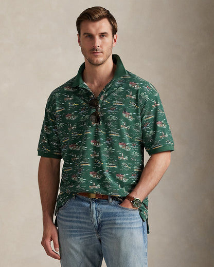 Ralph Lauren ScenicPrint Mesh Polo Shirt