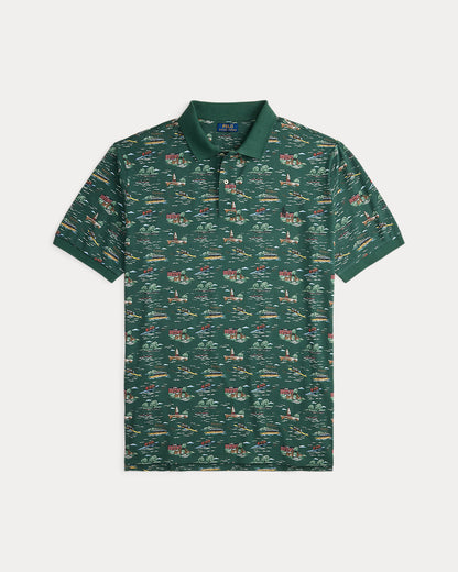 Ralph Lauren ScenicPrint Mesh Polo Shirt